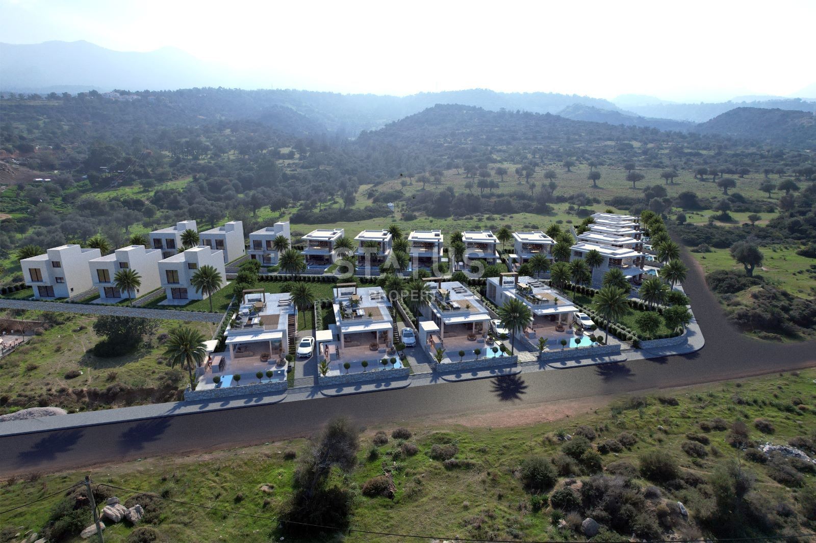 Вилла Duplex 3+1(140 м? ) с бассейном в новом комплексе в Эсентепе фото 10