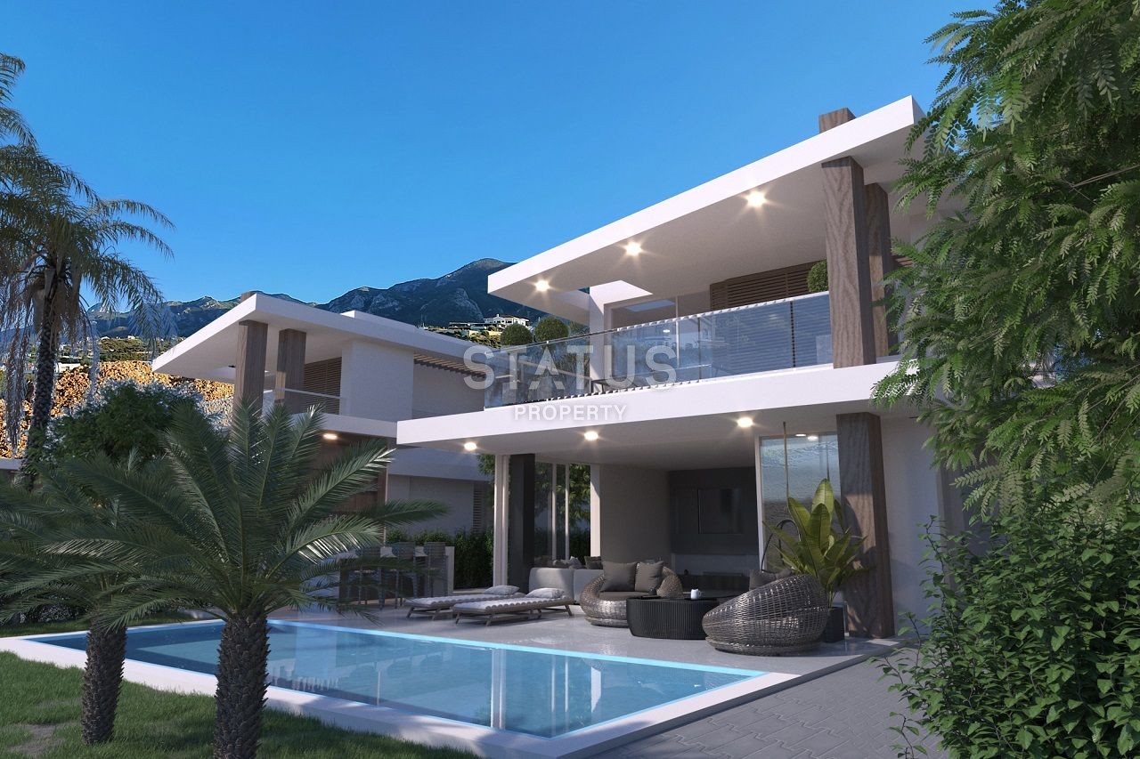 Вилла Duplex 3+1(140 м? ) с бассейном в новом комплексе в Эсентепе фото 12