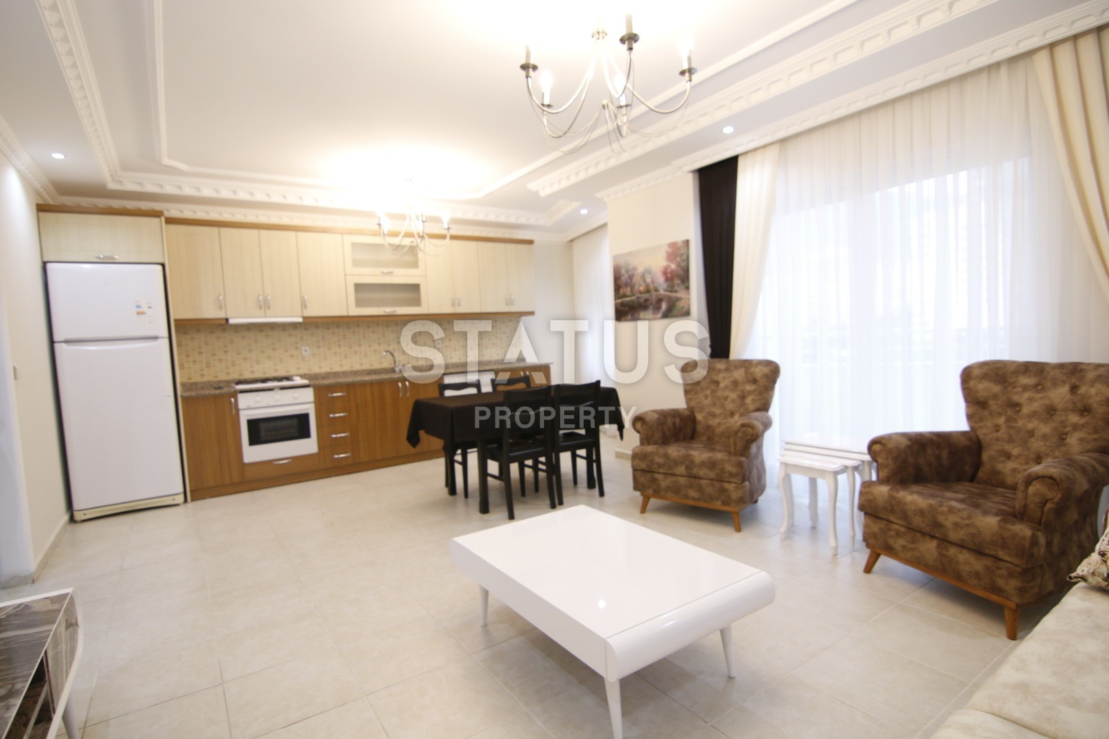 Квартира в Махмутларе с мебелью и красивыми видами 120 кв.м. фото 12