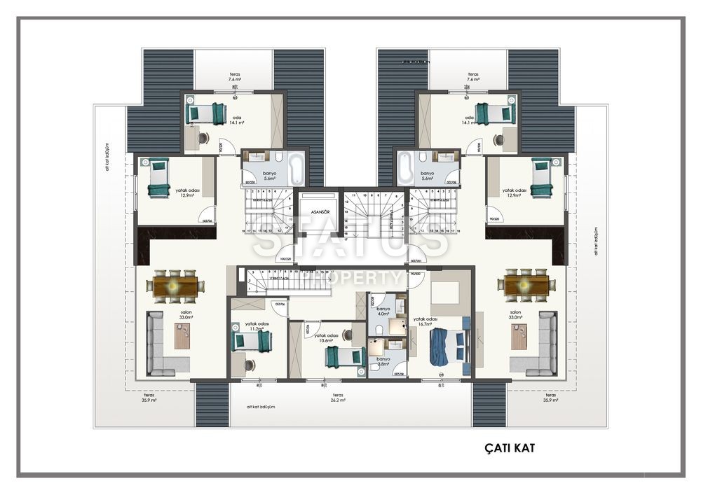 Выгодные варианты недвижимости  в центре города Аланья фото 9