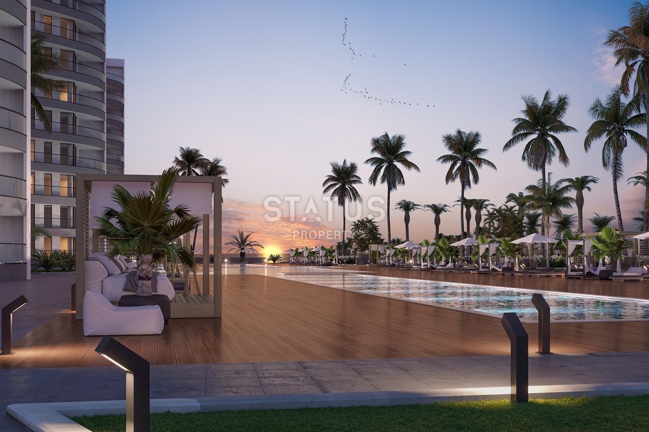 Студия 37 м? с двумя террасами в новом комплексе в 240 метрах от моря фото 10