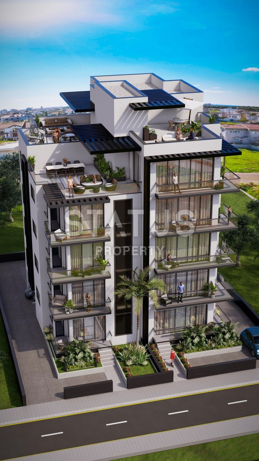 Four-room apartment 125 m? 830 meters from the sandy beach in Yeniboazichi фото 10