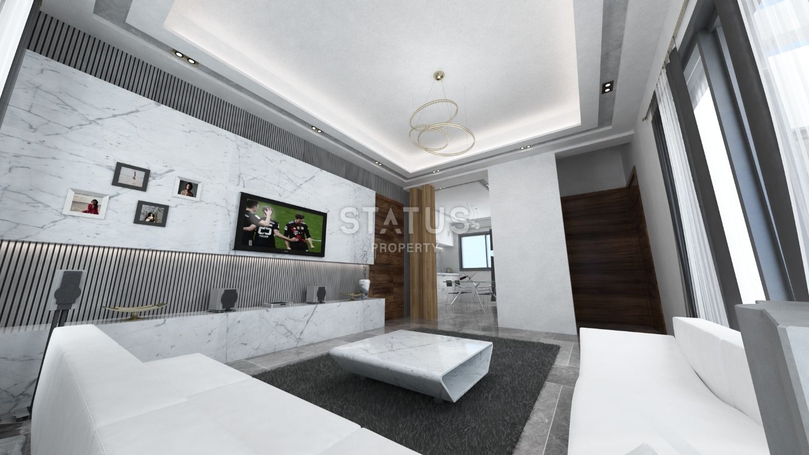 Квартира 1+1 Penthouse 65 м? с террасой 65 м? в Боазе фото 26