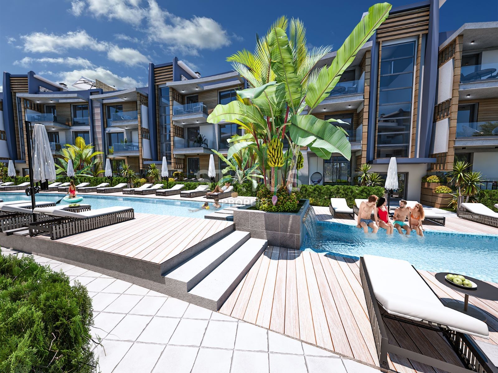 Three-room apartment 110 m? with a terrace of 115 m? in a new complex in Lapta фото 15