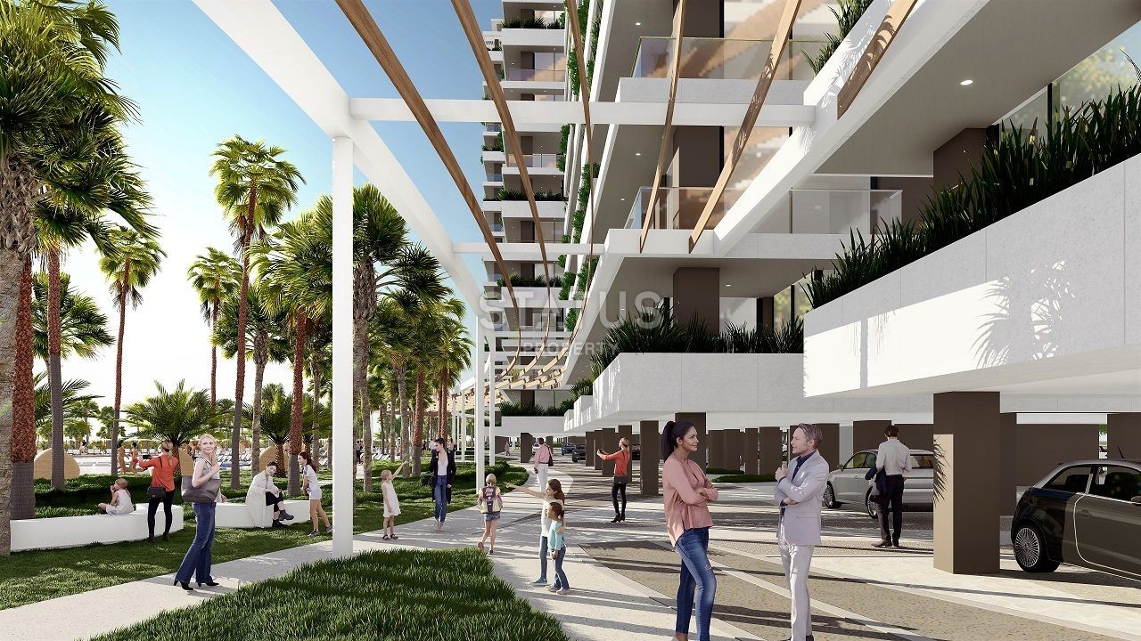 Two-room apartment 77 m? in a luxury complex 750 meters from the beach фото 9