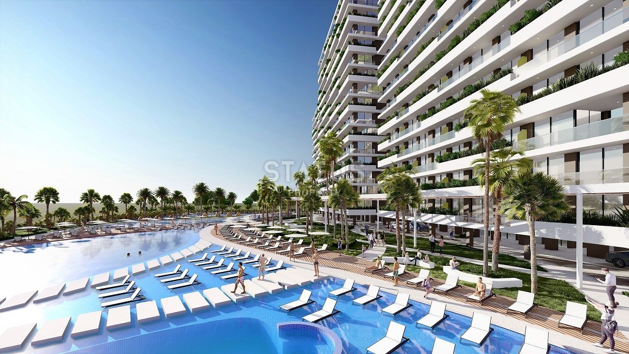 Two-room apartment 77 m? in a luxury complex 750 meters from the beach фото 10