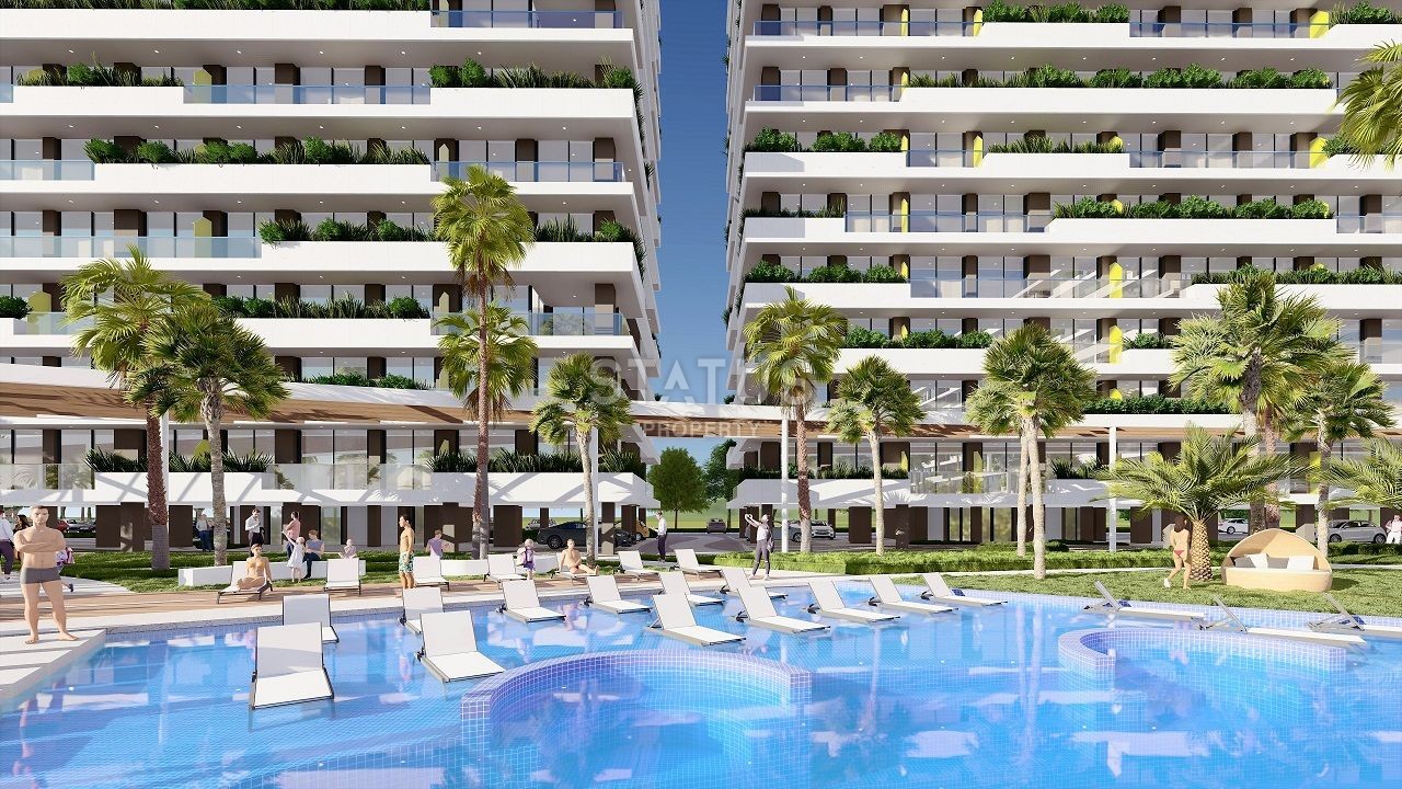 Apartment 1+1 (77 m?) in a luxury complex 750 meters from the beach фото 4