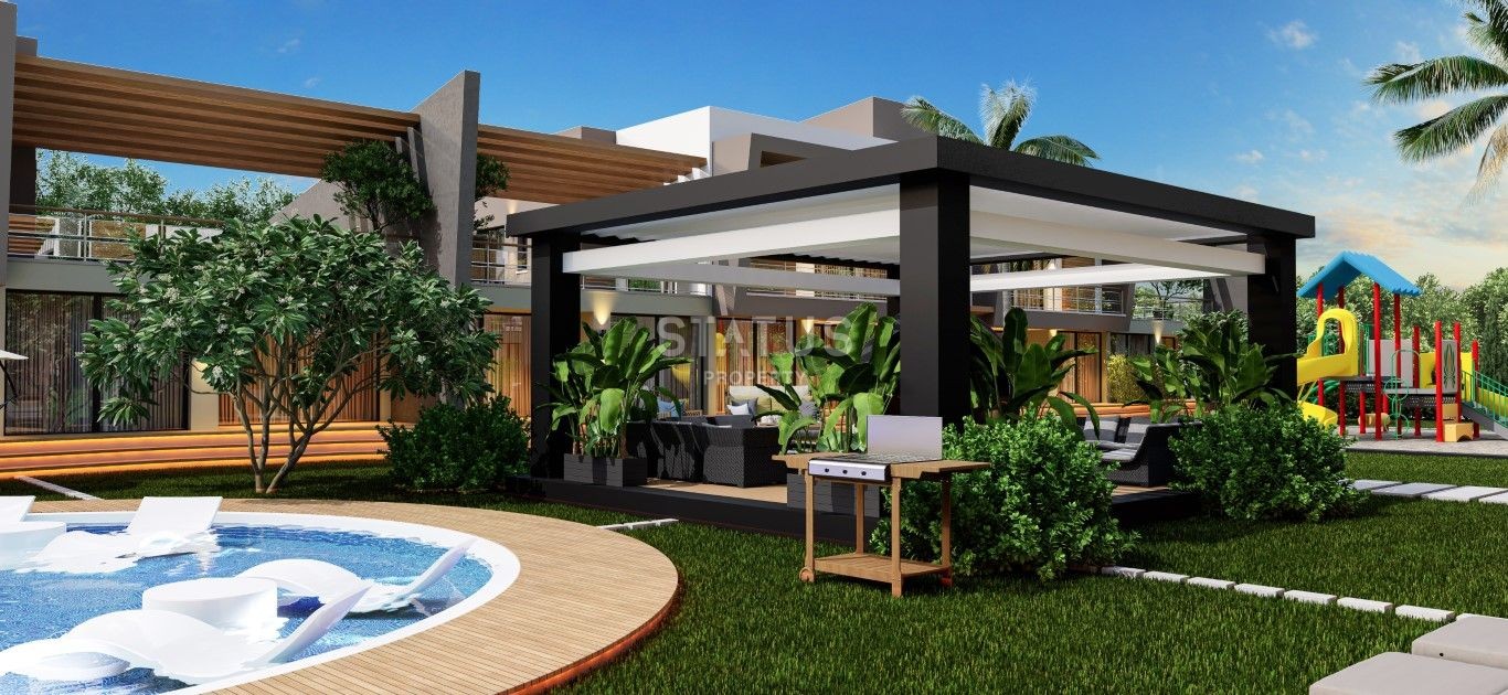 Квартира 2+1 (90 м?) с террасой (25 м?) в красивом комплексе в Искеле фото 3