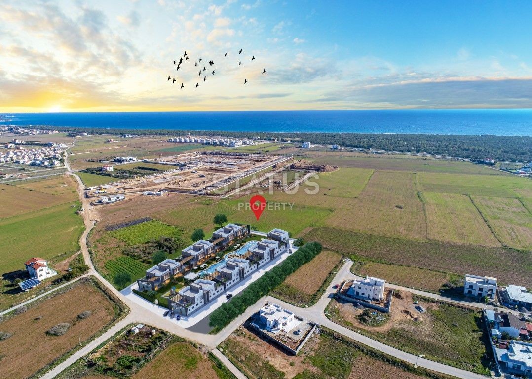 Квартира 2+1 (90 м?) с террасой (25 м?) в красивом комплексе в Искеле фото 23