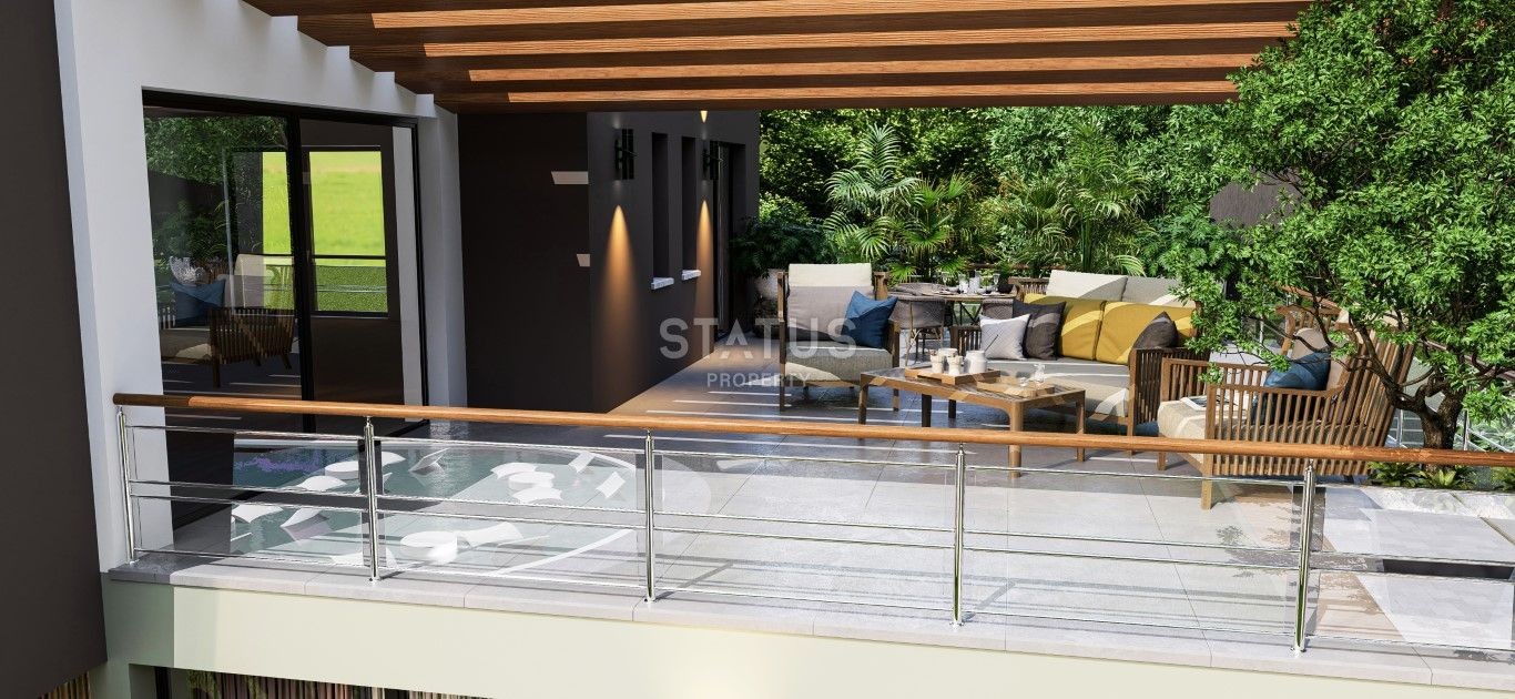 Квартира 2+1 (90 м?) с террасой (75 м?) в красивом комплексе в Искеле фото 3