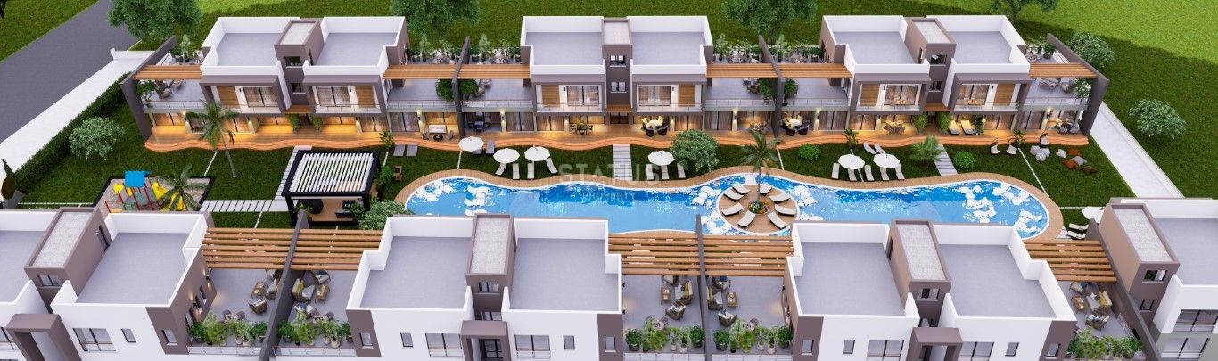 Квартира 2+1 (90 м?) с террасой (75 м?) в красивом комплексе в Искеле фото 7