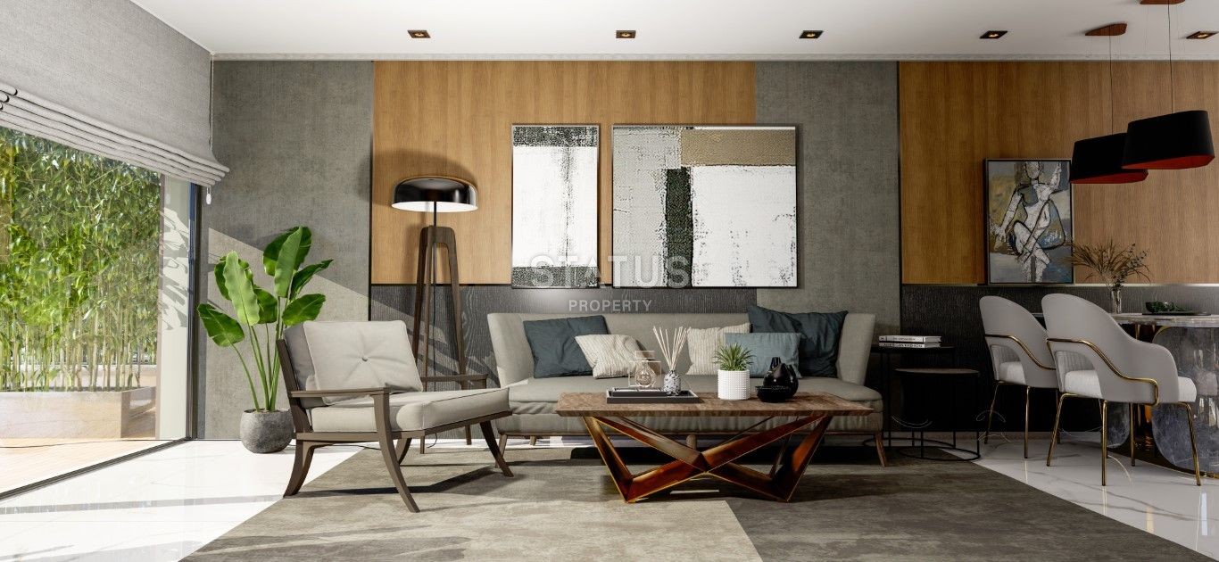 Квартира 2+1 (90 м?) с террасой (75 м?) в красивом комплексе в Искеле фото 12