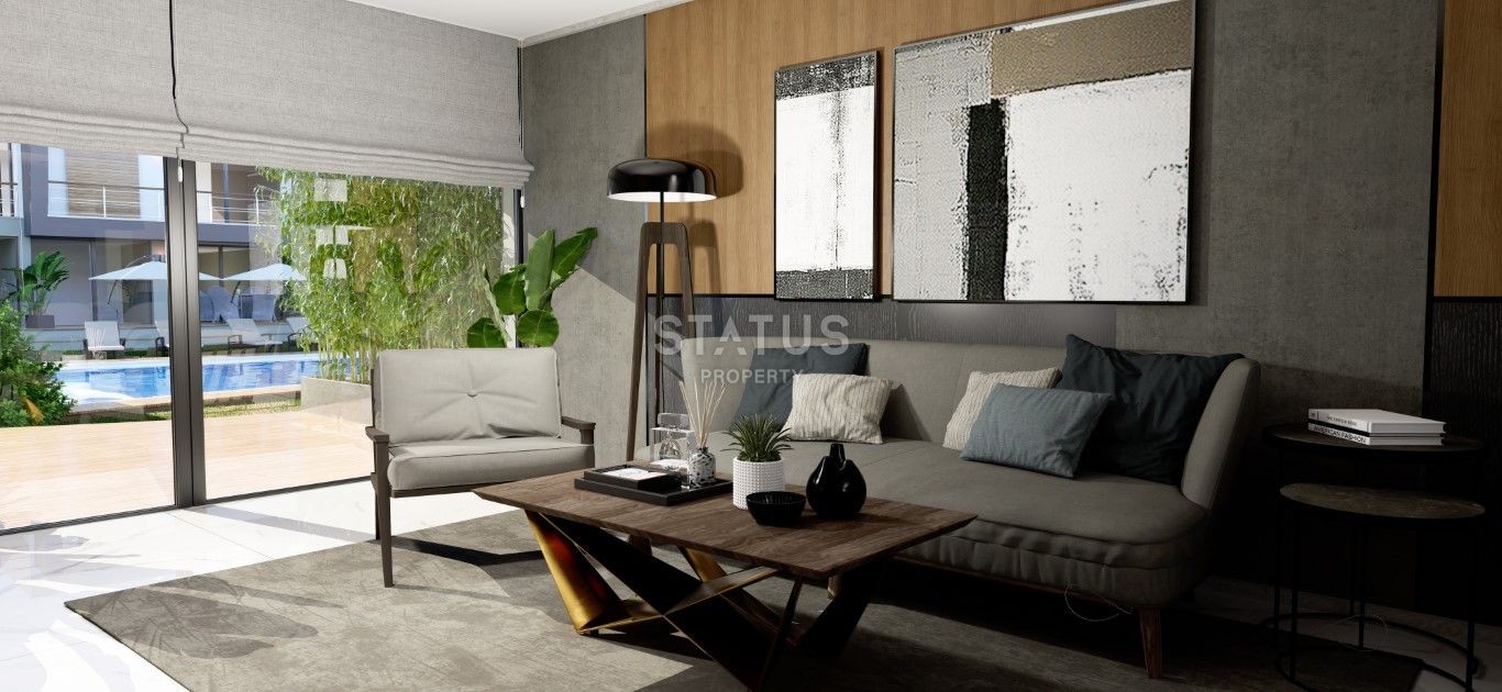 Квартира 2+1 (90 м?) с террасой (75 м?) в красивом комплексе в Искеле фото 16