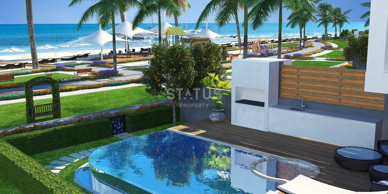 Готовая трехкомнатная квартира 75 м? с террасами в 300 метрах от моря фото 1