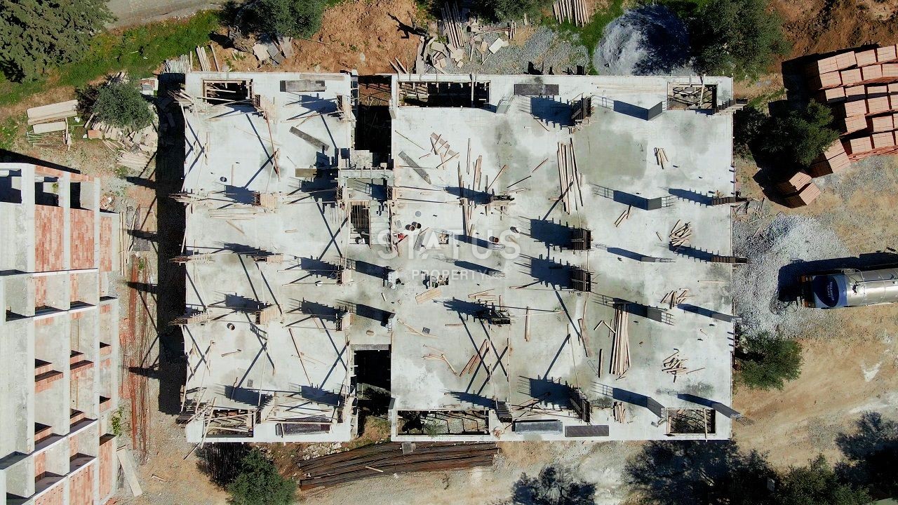 Квартира 2+1(88 м? ) в красивом комплексе у подножия гор фото 24