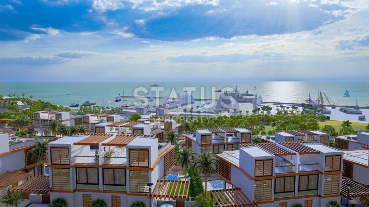 Вилла Duplex 3+1 (176 м? ) с террасой 80 м? рядом с Karpaz Gate Marina фото 1