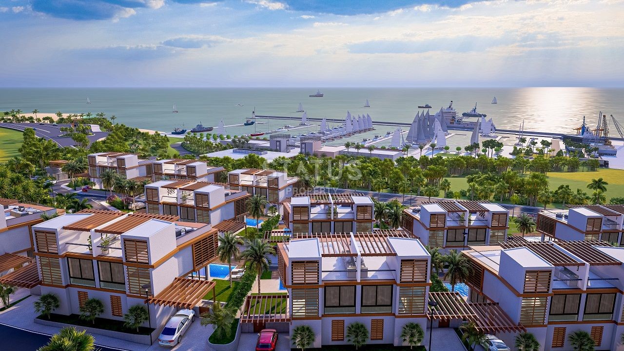 Вилла Duplex 3+1 (176 м? ) с террасой 80 м? рядом с Karpaz Gate Marina фото 2