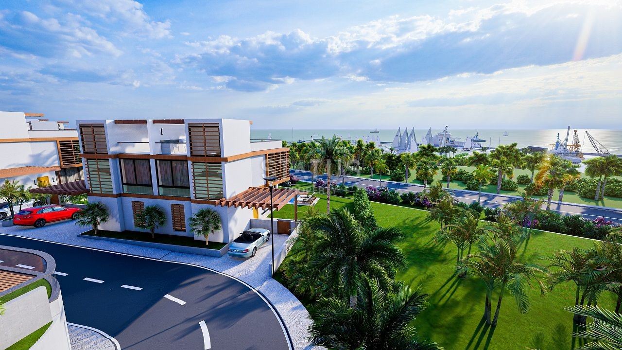 Вилла Duplex 3+1 (176 м? ) с террасой 80 м? рядом с Karpaz Gate Marina фото 8