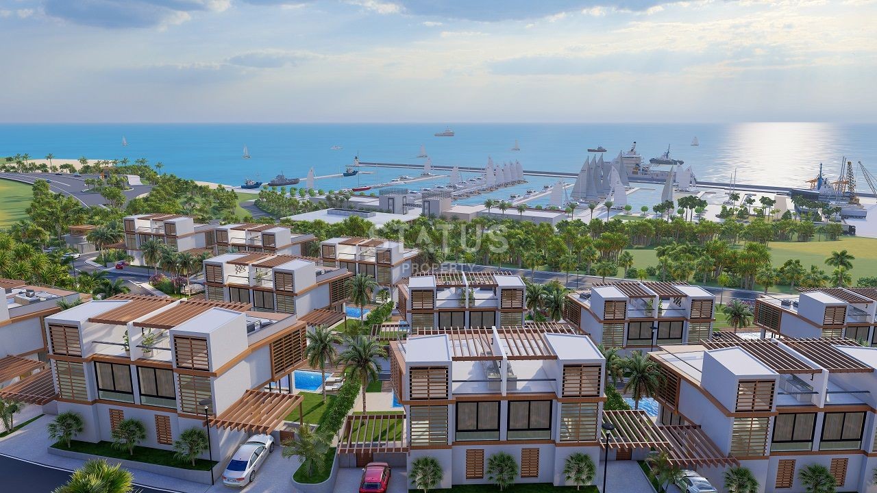 Вилла Duplex 3+1 (176 м? ) с террасой 80 м? рядом с Karpaz Gate Marina фото 9