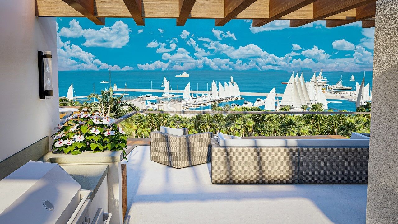Вилла Duplex 3+1 (176 м? ) с террасой 80 м? рядом с Karpaz Gate Marina фото 11