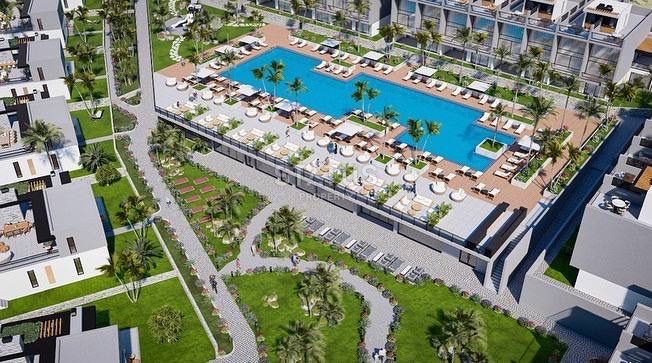 Двухкомнатная квартира 81 м? с выходом к бассейну в красивом комплексе фото 5