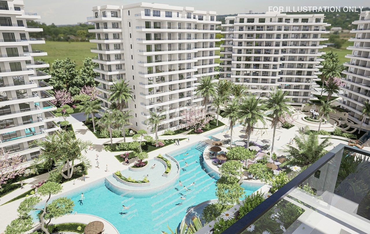 Студия 46 м? с балконом в новом комплексе в Искеле фото 6