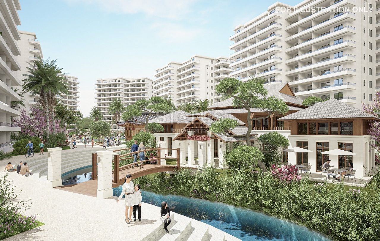 Студия 46 м? с балконом в новом комплексе в Искеле фото 8