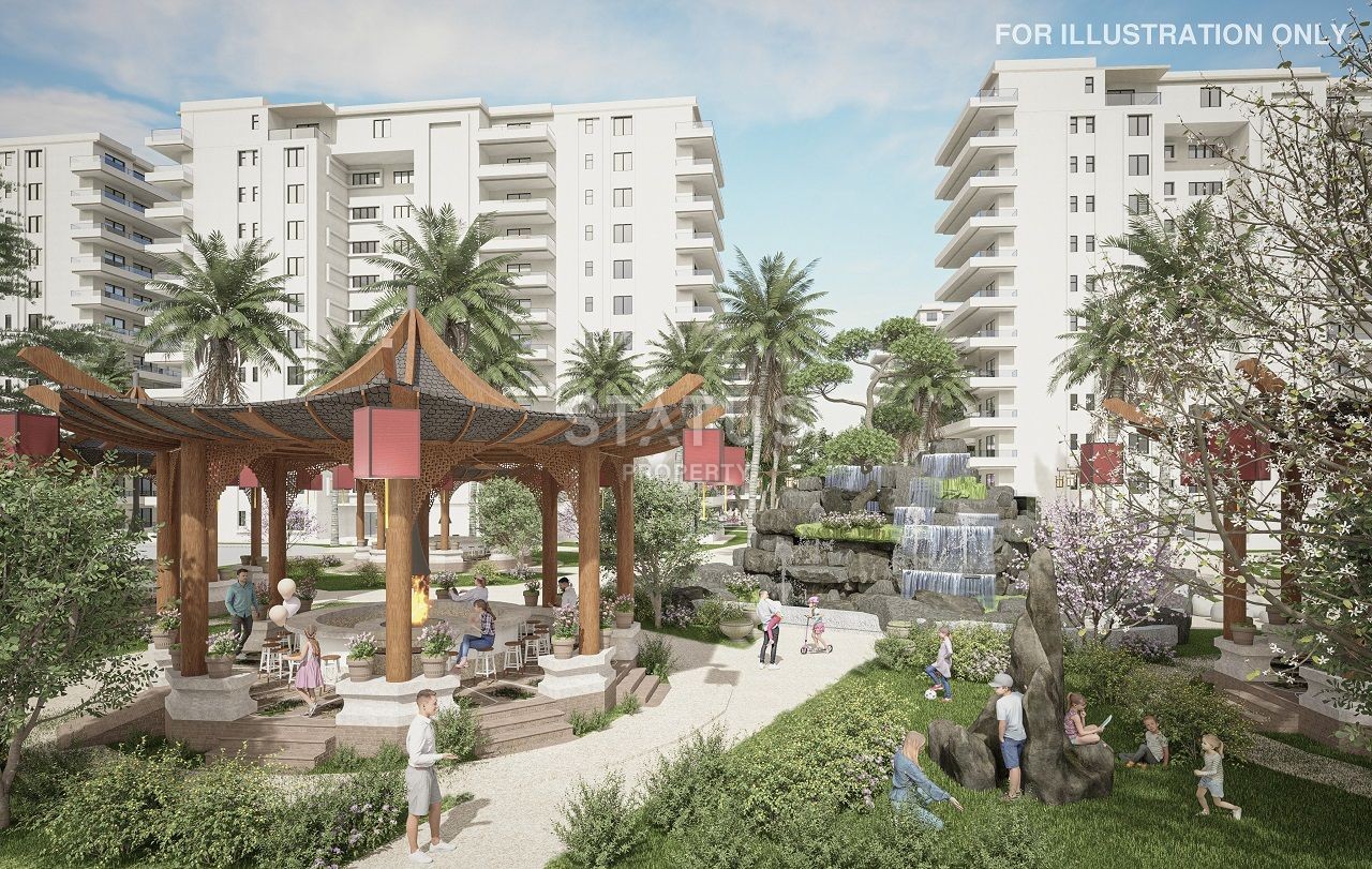 Студия 46 м? с балконом в новом комплексе в Искеле фото 9