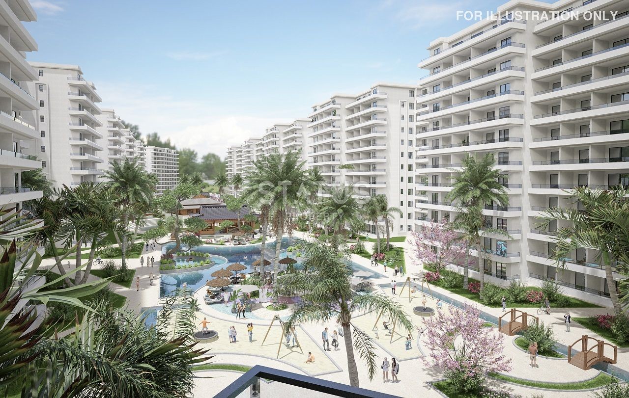 Студия 46 м? с балконом в новом комплексе в Искеле фото 11