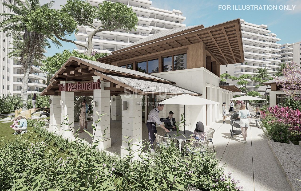 Студия 46 м? с балконом в новом комплексе в Искеле фото 13