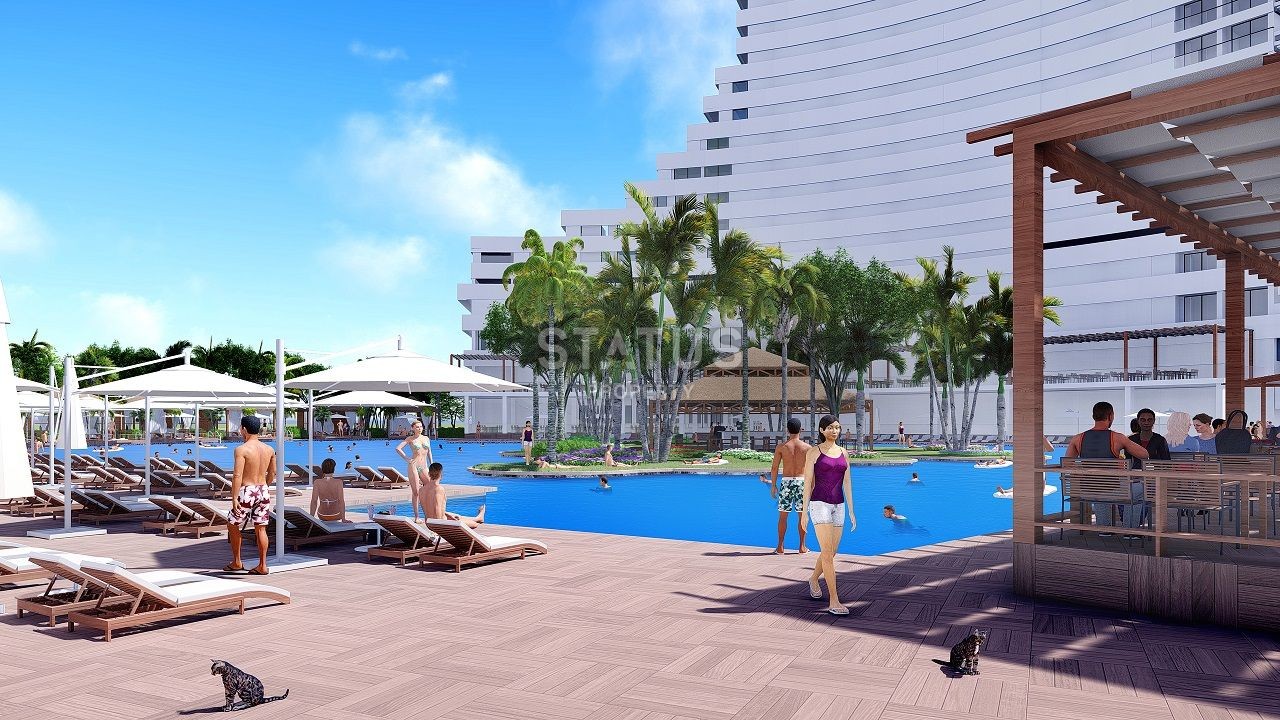 Two-room apartment 58 m? 600 meters from the sandy beach "Long Beach" фото 20