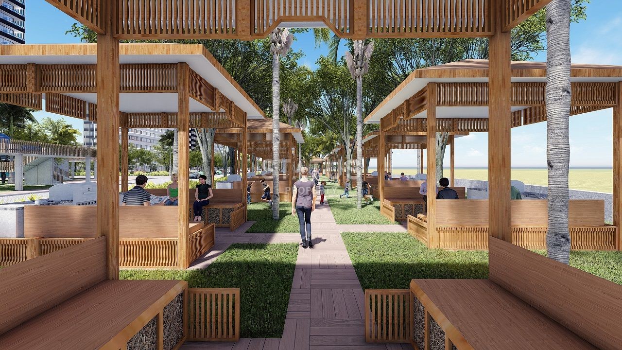 Two-room apartment 58 m? 600 meters from the sandy beach "Long Beach" фото 24