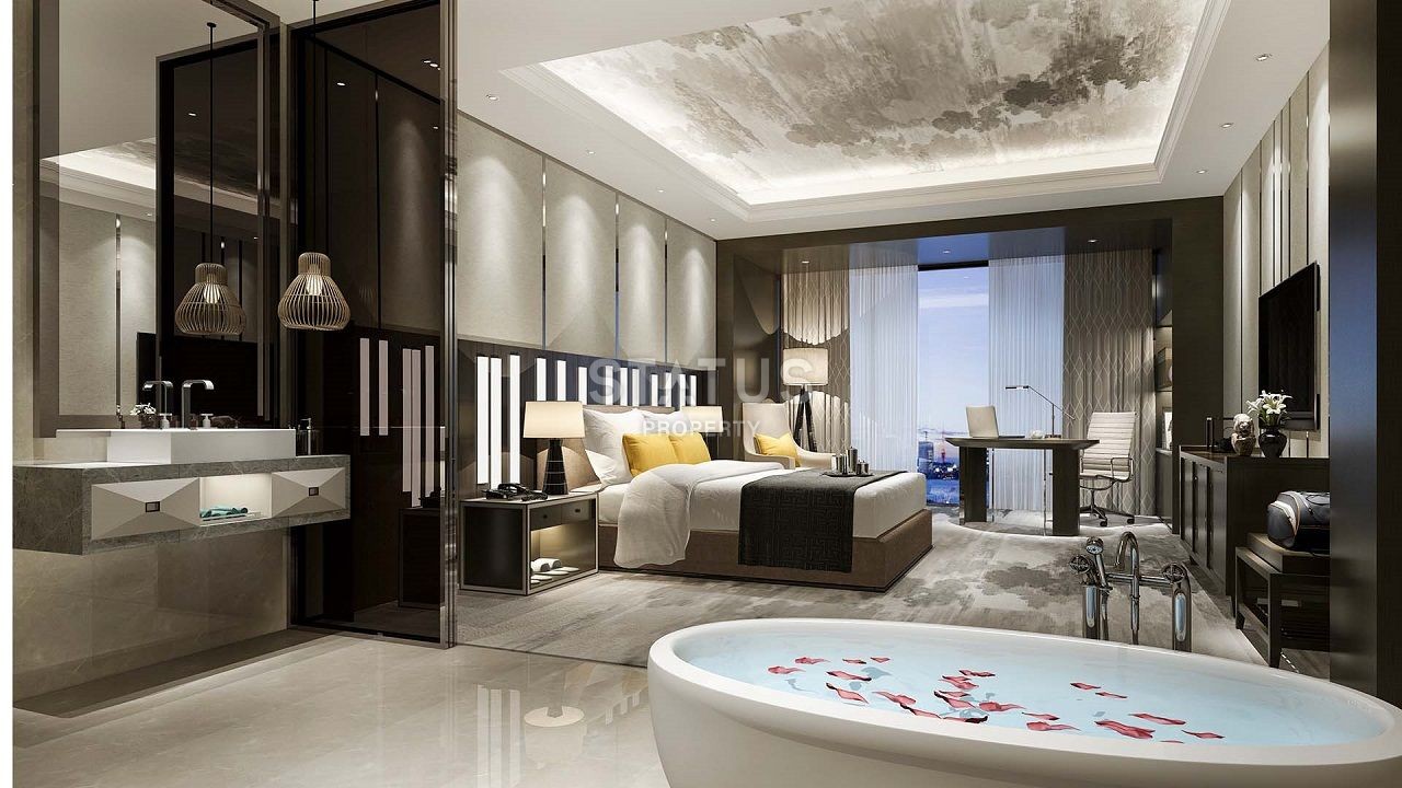 Трехкомнатная квартира с террасой 40 м2 в новом комплексе в Искеле, 77 м2 фото 5