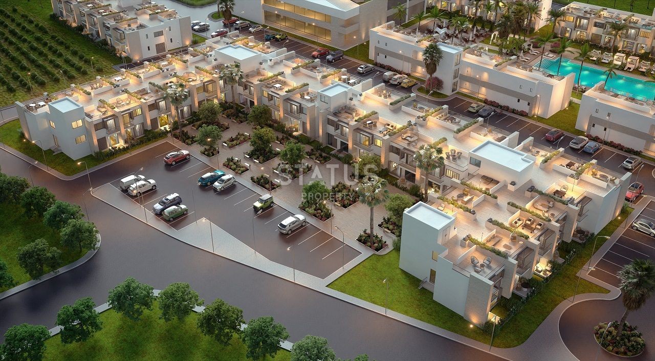 Трехкомнатная квартира с террасой 40 м2 в новом комплексе в Искеле, 77 м2 фото 9