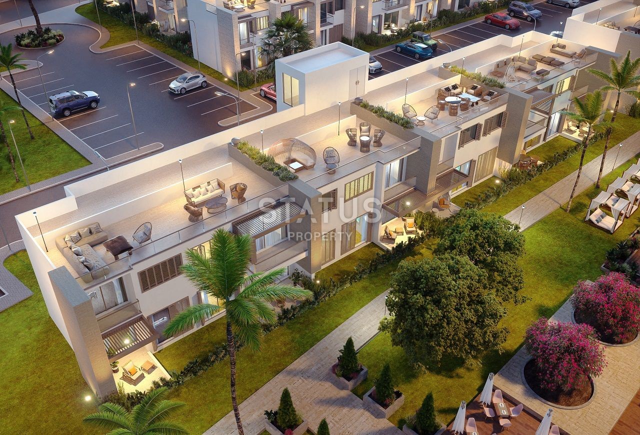 Трехкомнатная квартира с террасой 40 м2 в новом комплексе в Искеле, 77 м2 фото 13