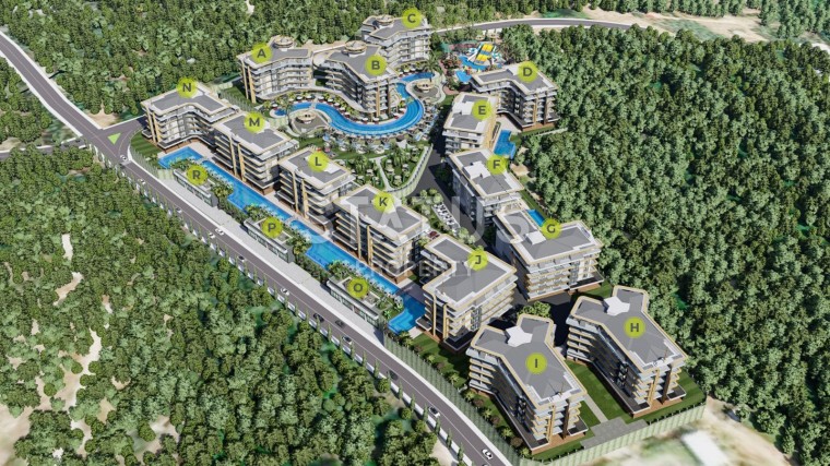 Новый грандиозный проект в Кестеле, 60-120м2 фото 1