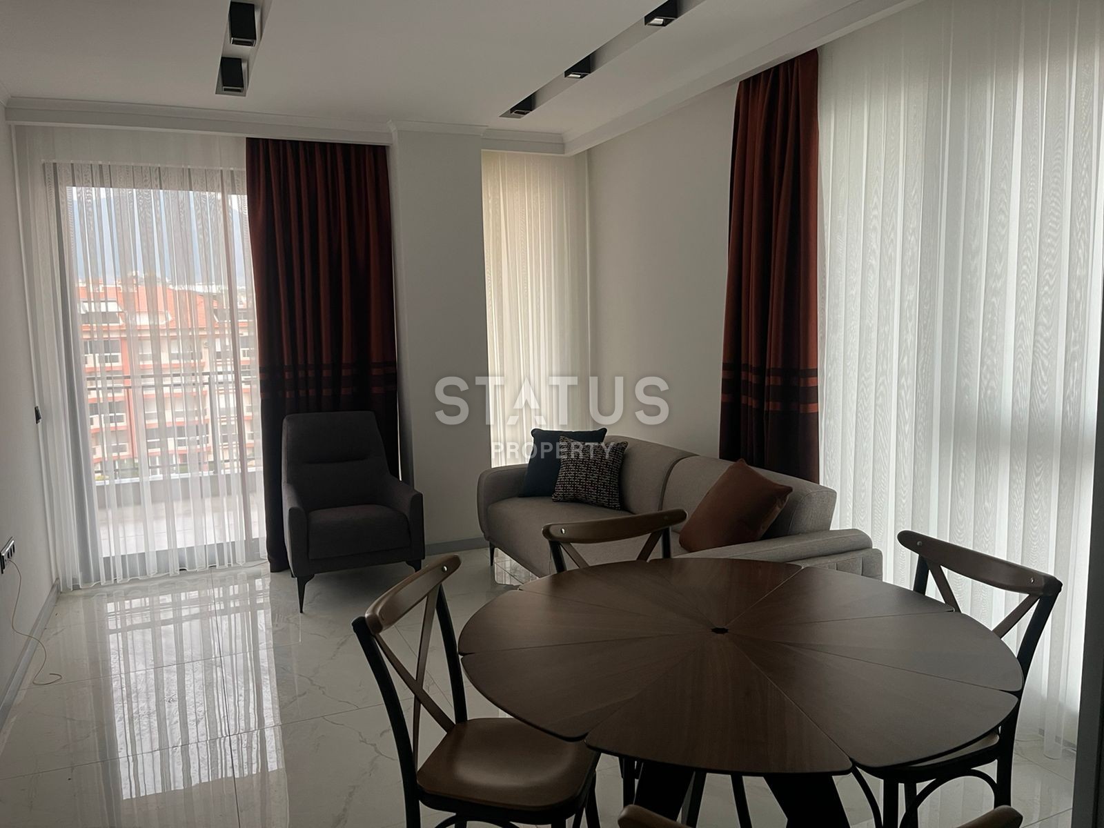 Уютная трехкомнатная квартира в районе Оба вблизи городской инфраструктуры, фото 28