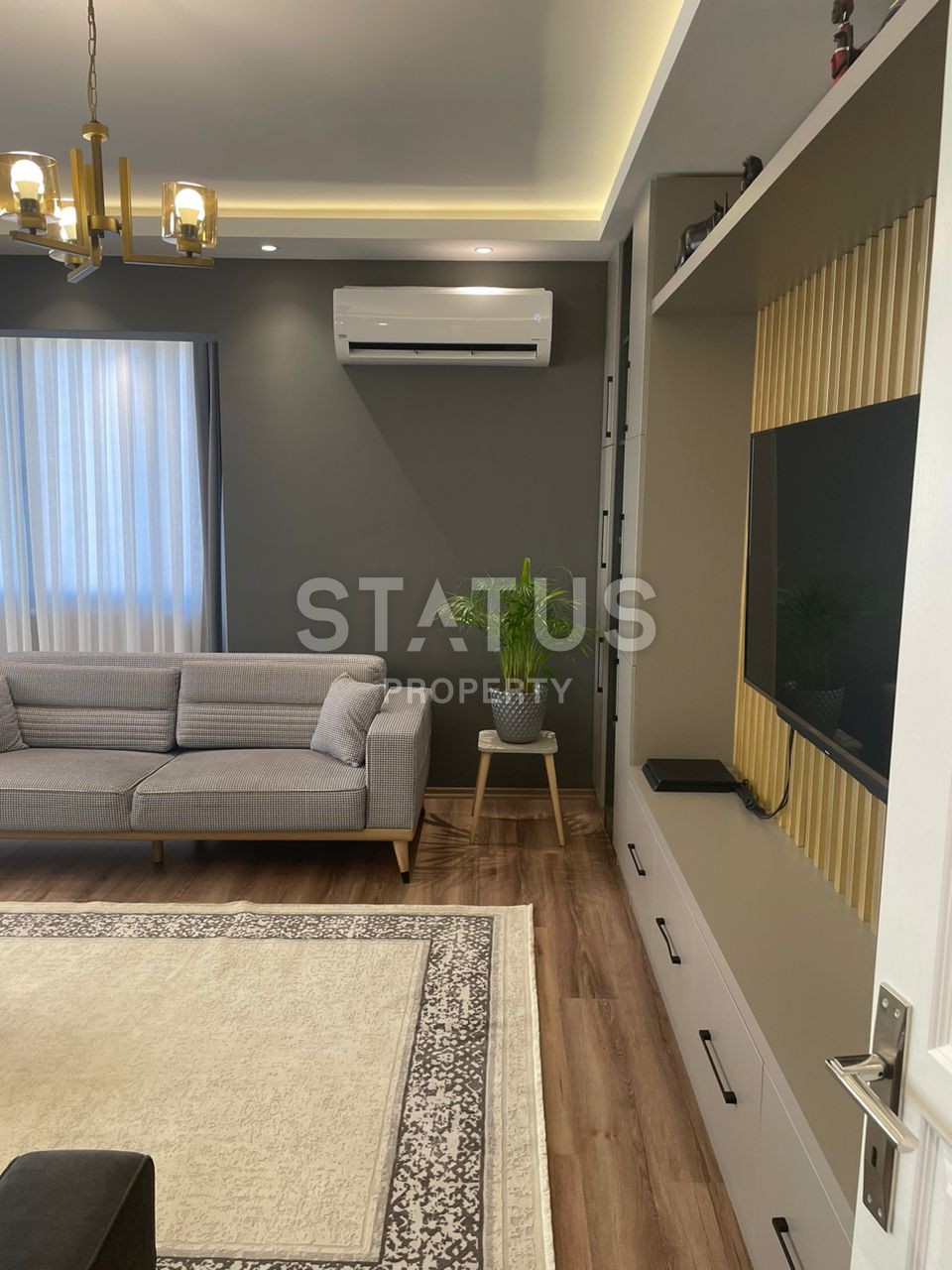 Просторная меблированная квартира 3+1 в центре Клеопатры с видом на море и горы, 135м2 фото 4