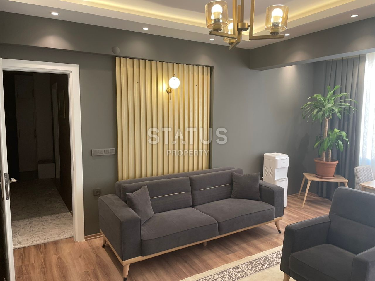 Просторная меблированная квартира 3+1 в центре Клеопатры с видом на море и горы, 135м2 фото 5