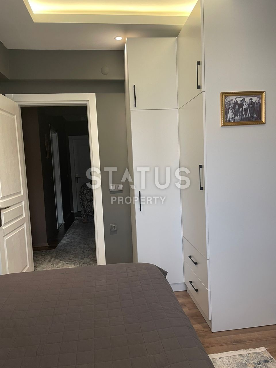 Просторная меблированная квартира 3+1 в центре Клеопатры с видом на море и горы, 135м2 фото 10