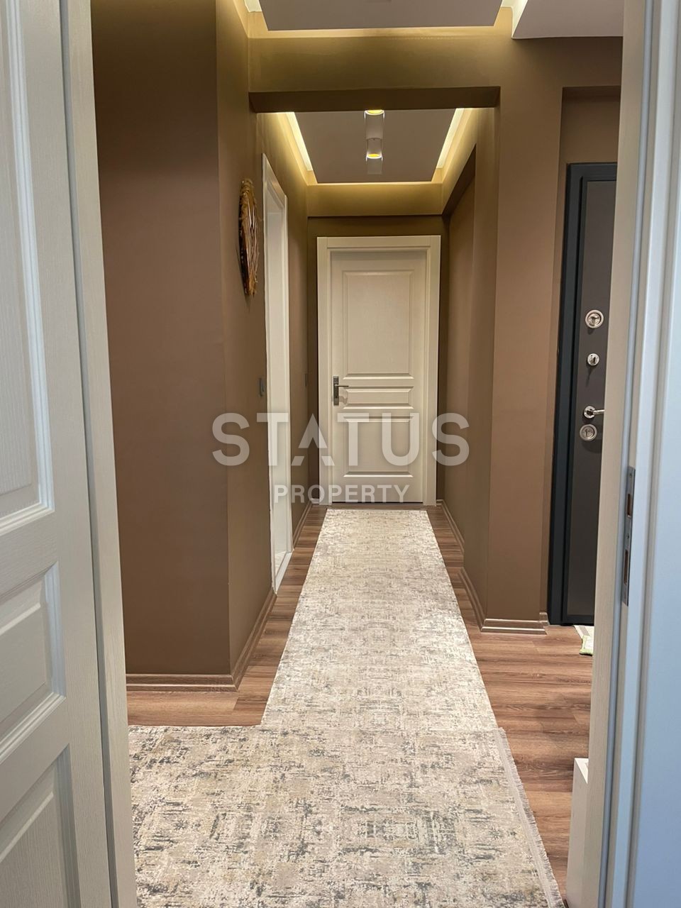 Просторная меблированная квартира 3+1 в центре Клеопатры с видом на море и горы, 135м2 фото 12