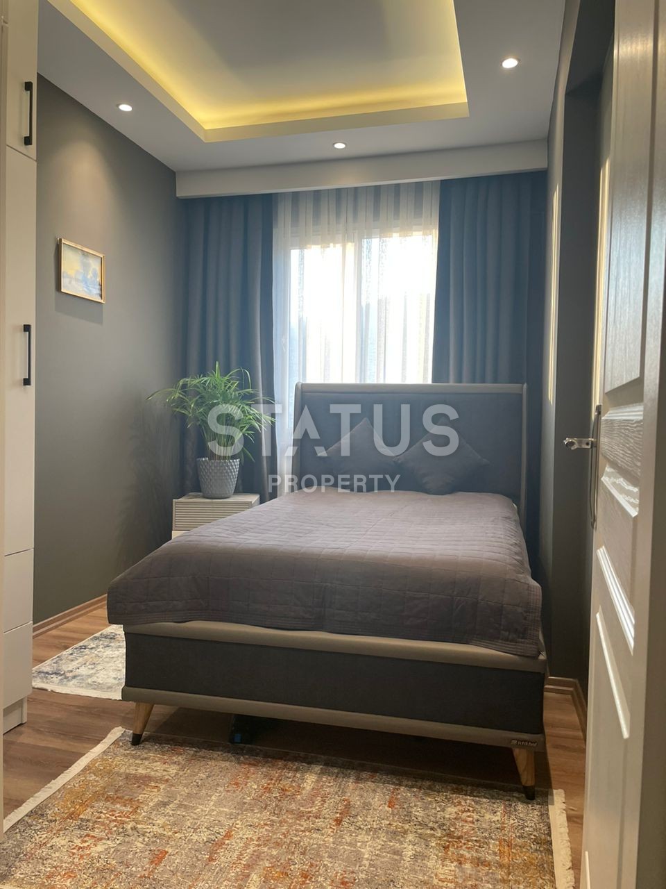 Просторная меблированная квартира 3+1 в центре Клеопатры с видом на море и горы, 135м2 фото 15