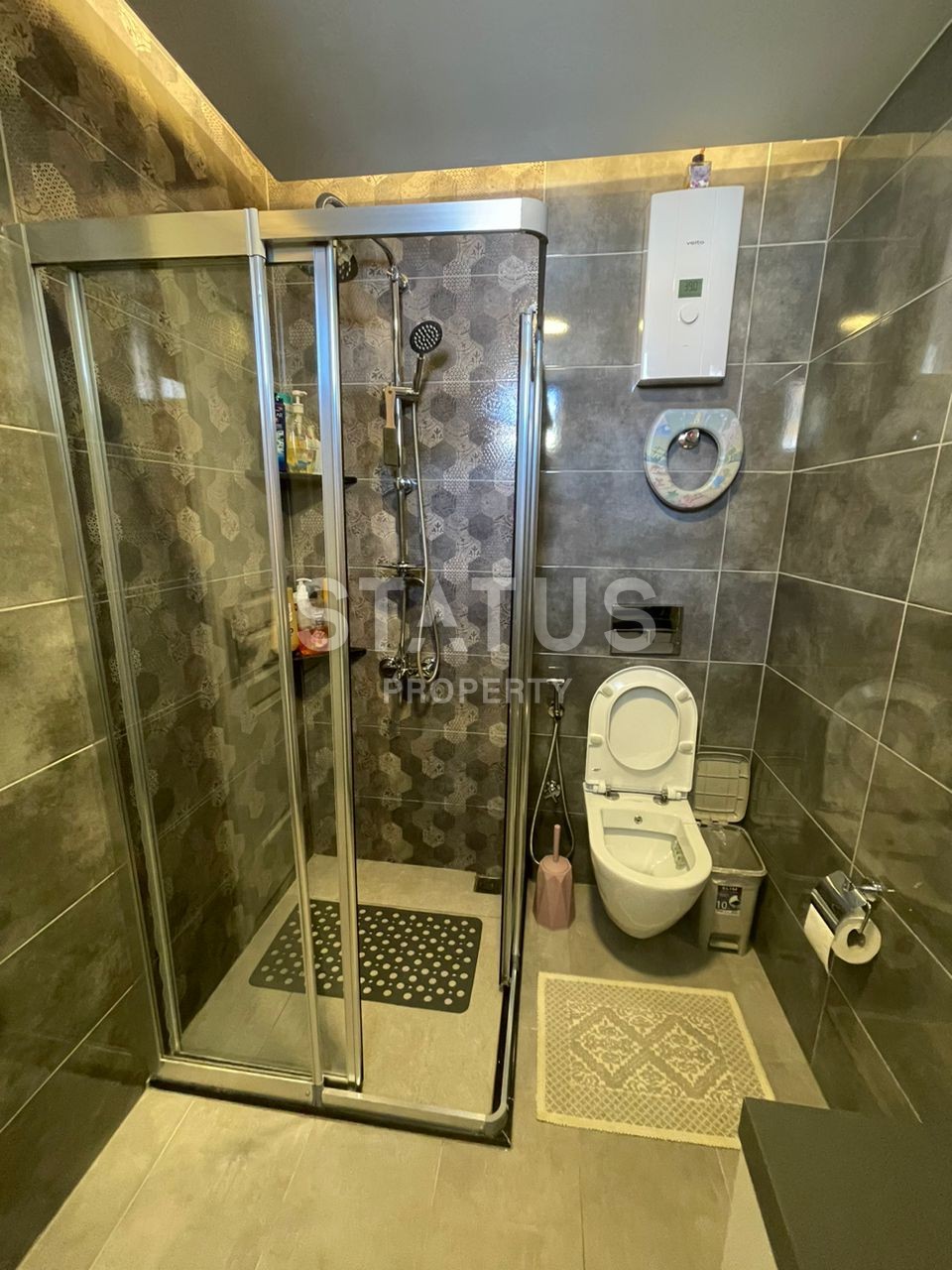 Просторная меблированная квартира 3+1 в центре Клеопатры с видом на море и горы, 135м2 фото 18