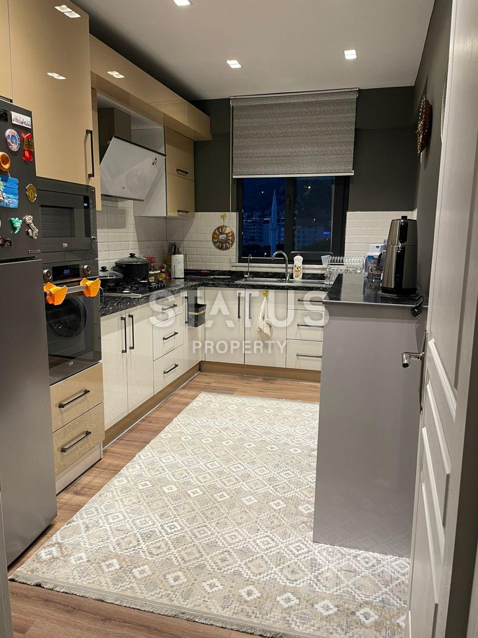 Просторная меблированная квартира 3+1 в центре Клеопатры с видом на море и горы, 135м2 фото 20