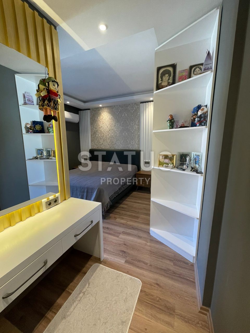 Просторная меблированная квартира 3+1 в центре Клеопатры с видом на море и горы, 135м2 фото 23