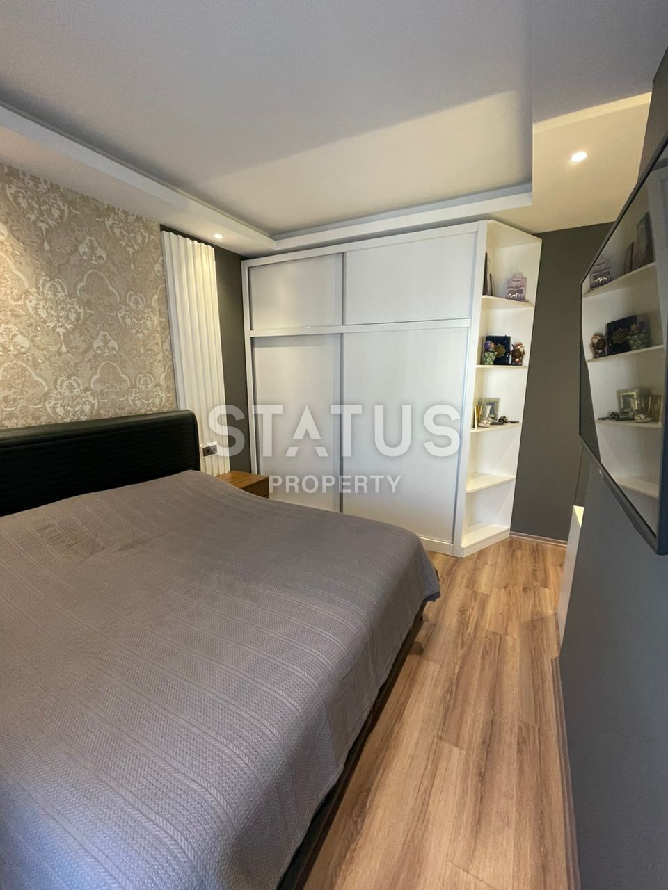 Просторная меблированная квартира 3+1 в центре Клеопатры с видом на море и горы, 135м2 фото 24