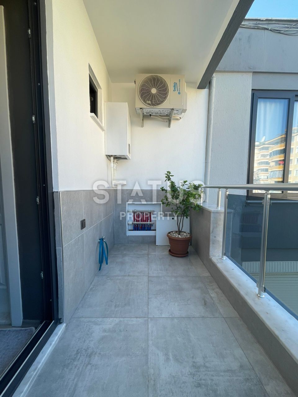 Просторная меблированная квартира 3+1 в центре Клеопатры с видом на море и горы, 135м2 фото 27