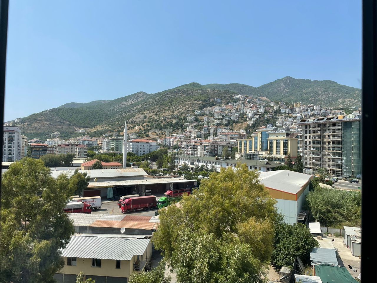 Просторная меблированная квартира 3+1 в центре Клеопатры с видом на море и горы, 135м2 фото 34