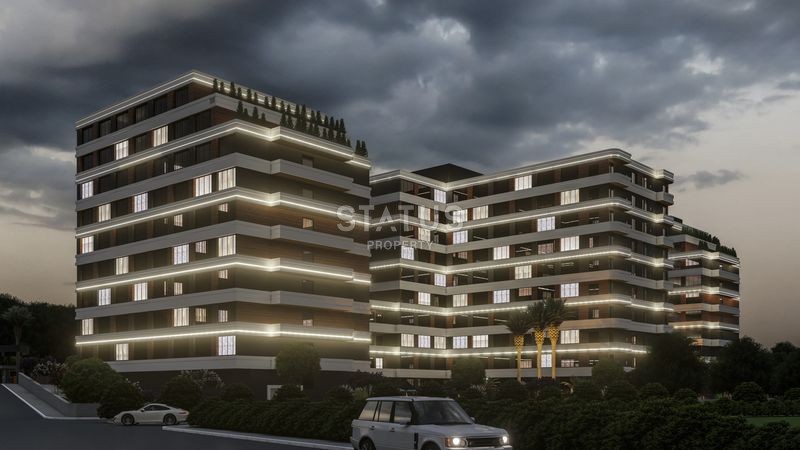 Роскошный комплекс на начальной стадии строительства в Мерсине, 35м2-60м2 фото 9