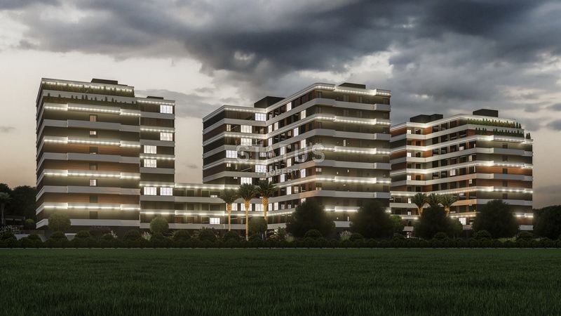 Роскошный комплекс на начальной стадии строительства в Мерсине, 35м2-60м2 фото 11